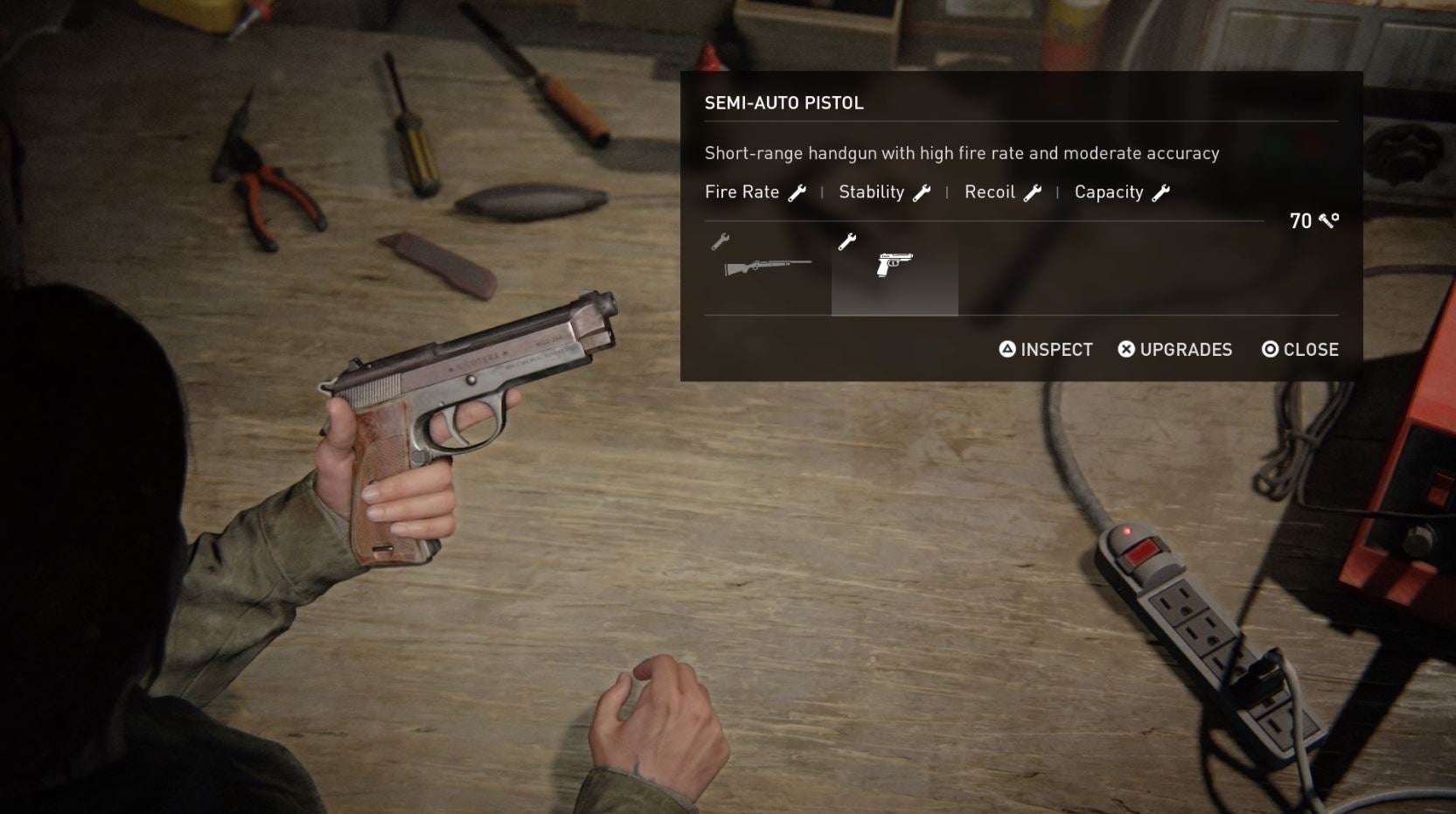 Image for The Last of Us 2 Weapons - Best Upgrades, holster locations, where to find all the weapons