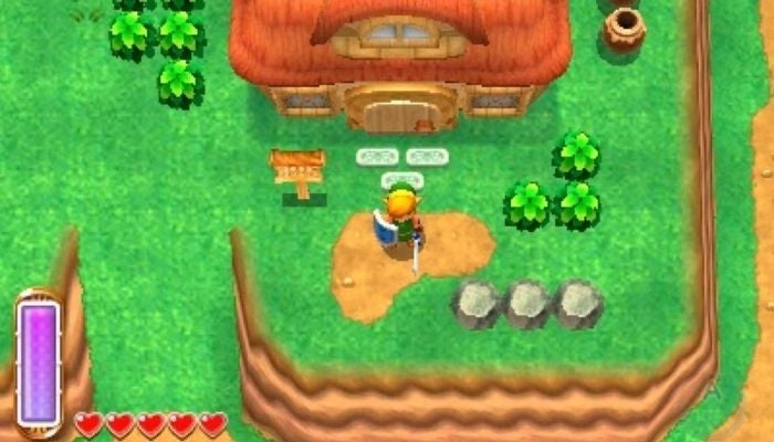 The Legend Of Zelda: A Link Between World's outside house