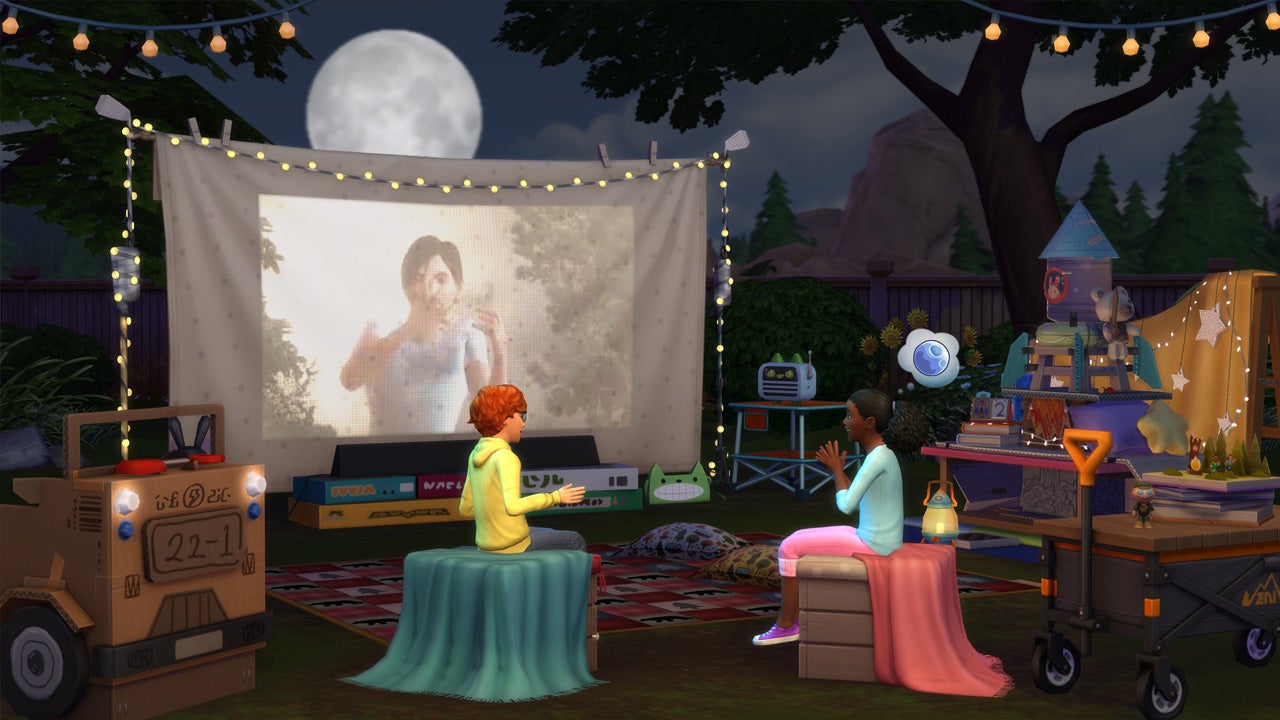 Image for The next Sims 4 kits let you cosy up outside, or dress up for a night out on the town
