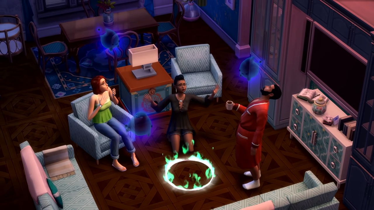 Image for The Sims 4 Paranormal Investigator career | Becoming a Paranormal Investigator and building the Medium skill