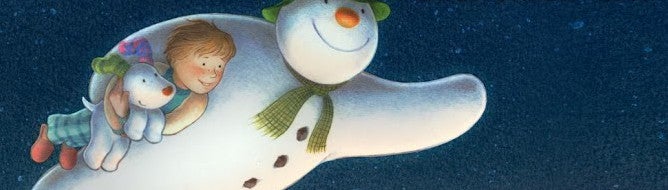 snowman and snowdog teddy