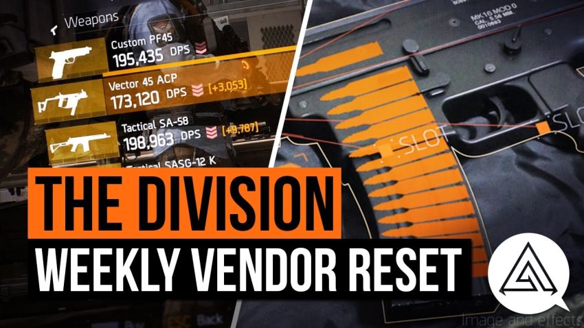 Image for The Division Weekly Vendor reset:  Navy MP5 N, LVOA-C and more