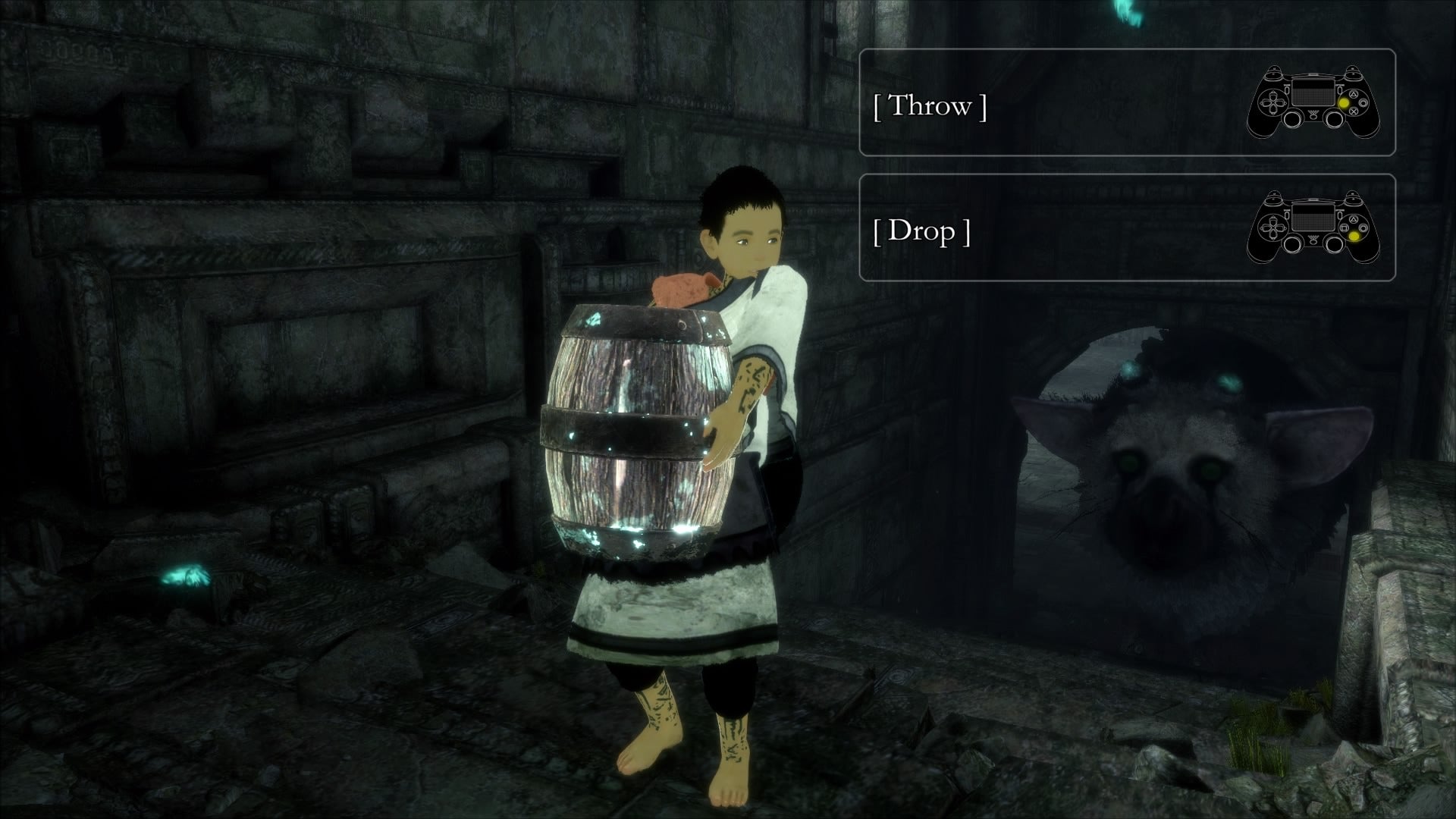 Image for The Last Guardian walkthrough part 4: how to close the blue smoking pot