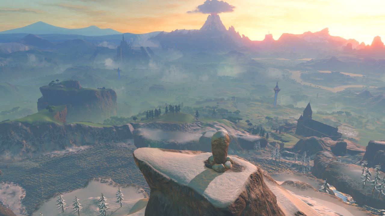 Breath Of The Wild Just How Big Is The Biggest Legend Of Zelda Map Yet Vg247