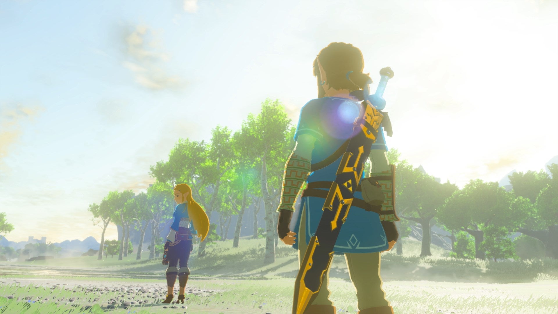 Image for Explore Hyrule with a friend thanks to this Breath of the Wild splitscreen mod