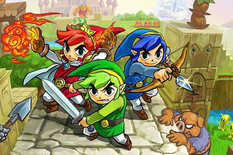 Image for The Legend of Zelda: Tri Force Heroes has 32 levels and nine weapons to choose from