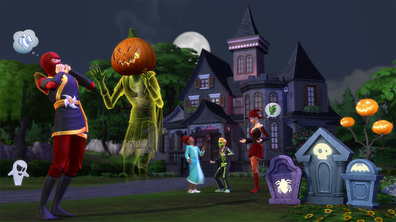 the sims 4 spooky day costumes
