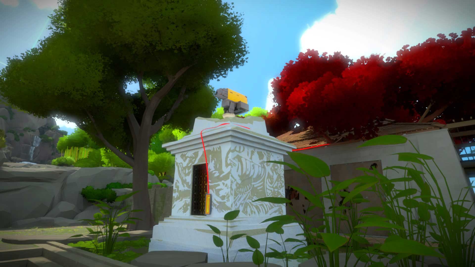 Image for The Witness: Monastery puzzle solutions