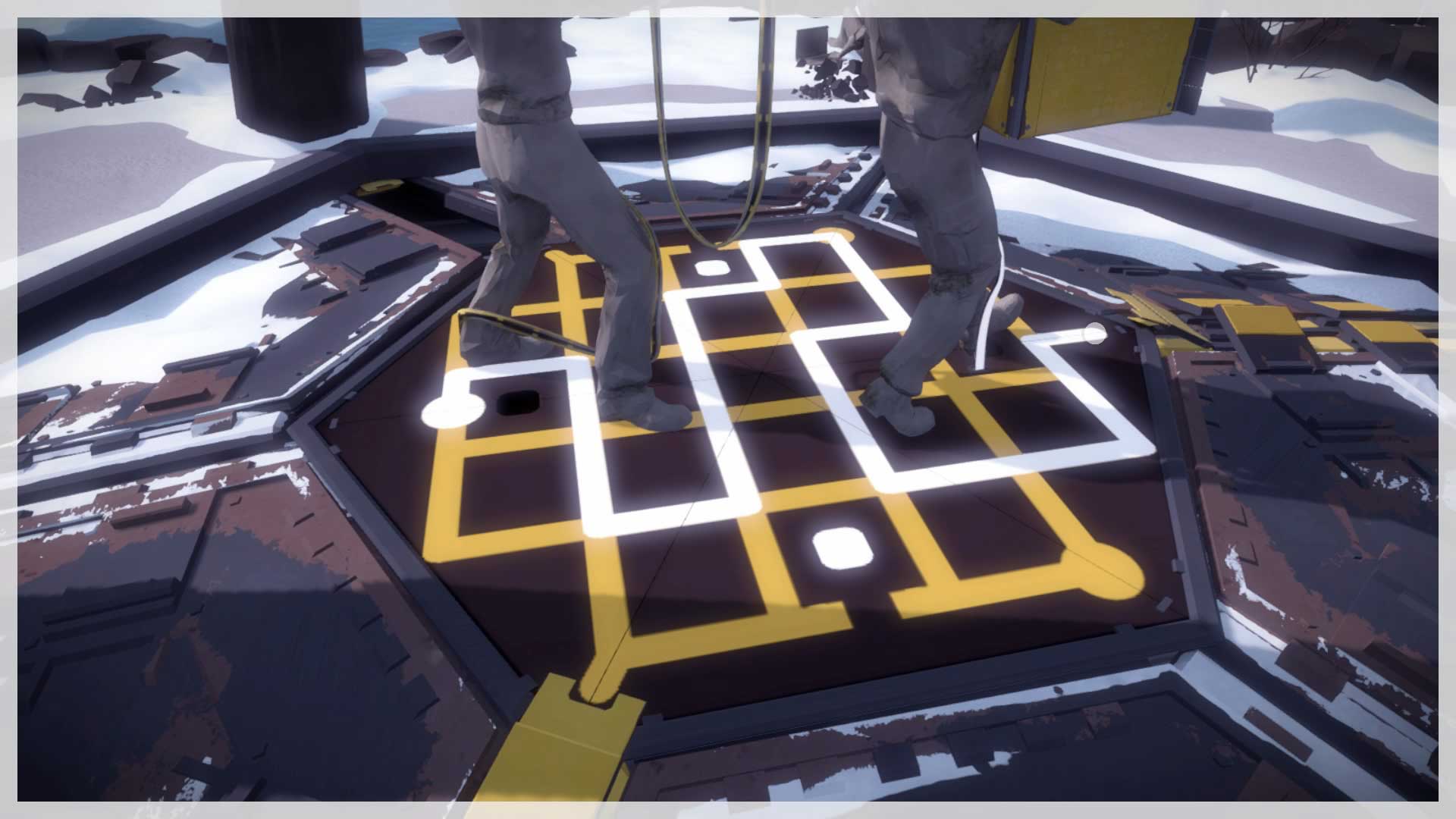 the witness mountain puzzles