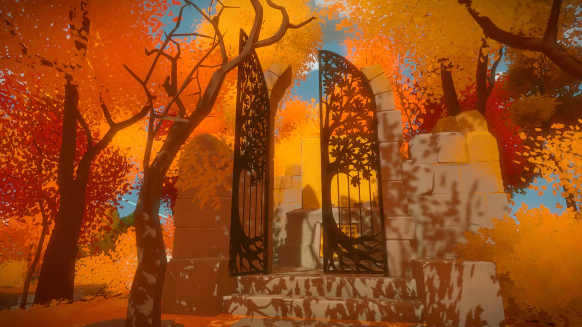 Image for The Witness: Shady Trees laser and puzzle solutions
