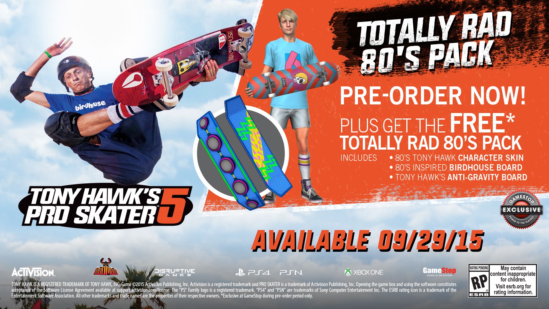 Image for Take a look behind the Tony Hawk's Pro Skater 5 curtain with this video