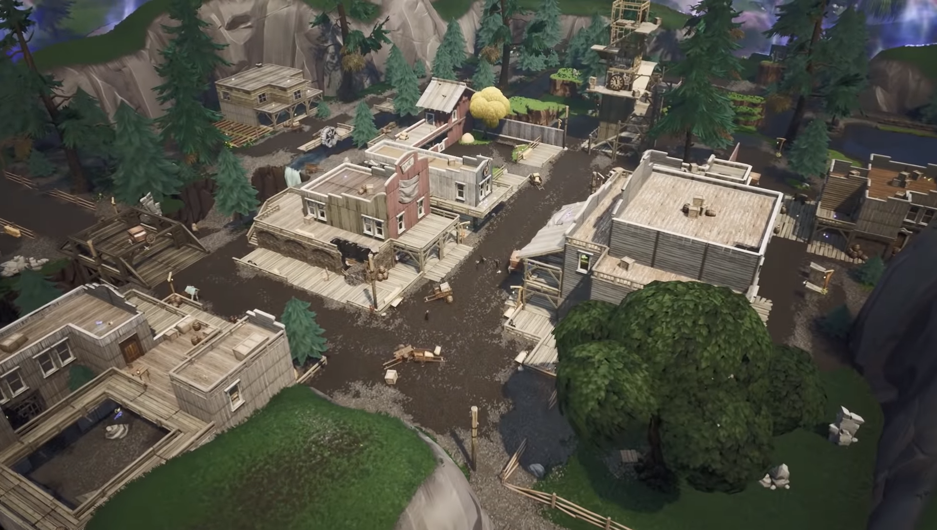 Image for Fortnite Season 10: new Rift Zone turns Neo Tilted into Tilted Town