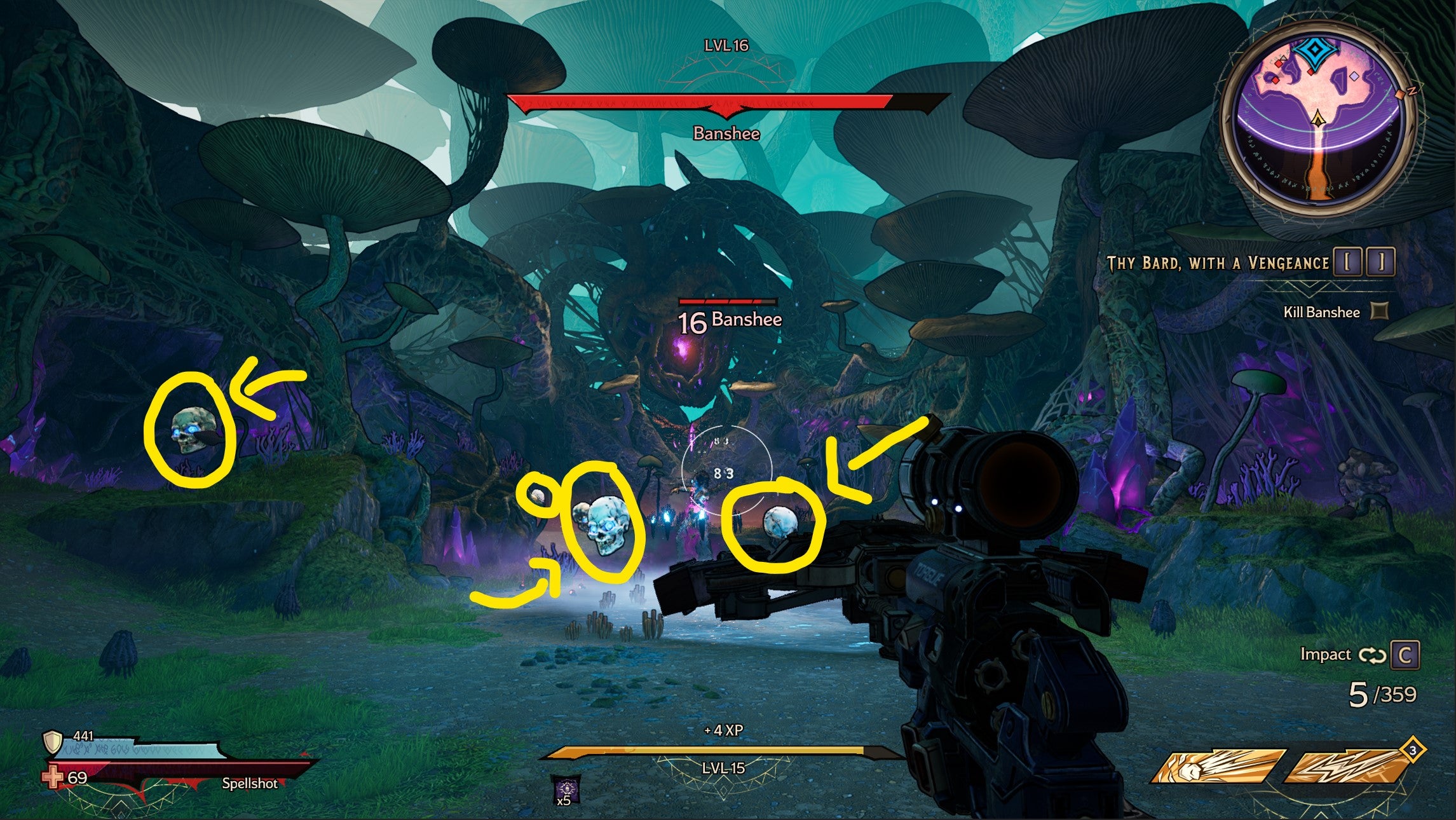 Tiny Tina s Wonderlands Banshee  How to beat the Weepwild Dankness boss - 36