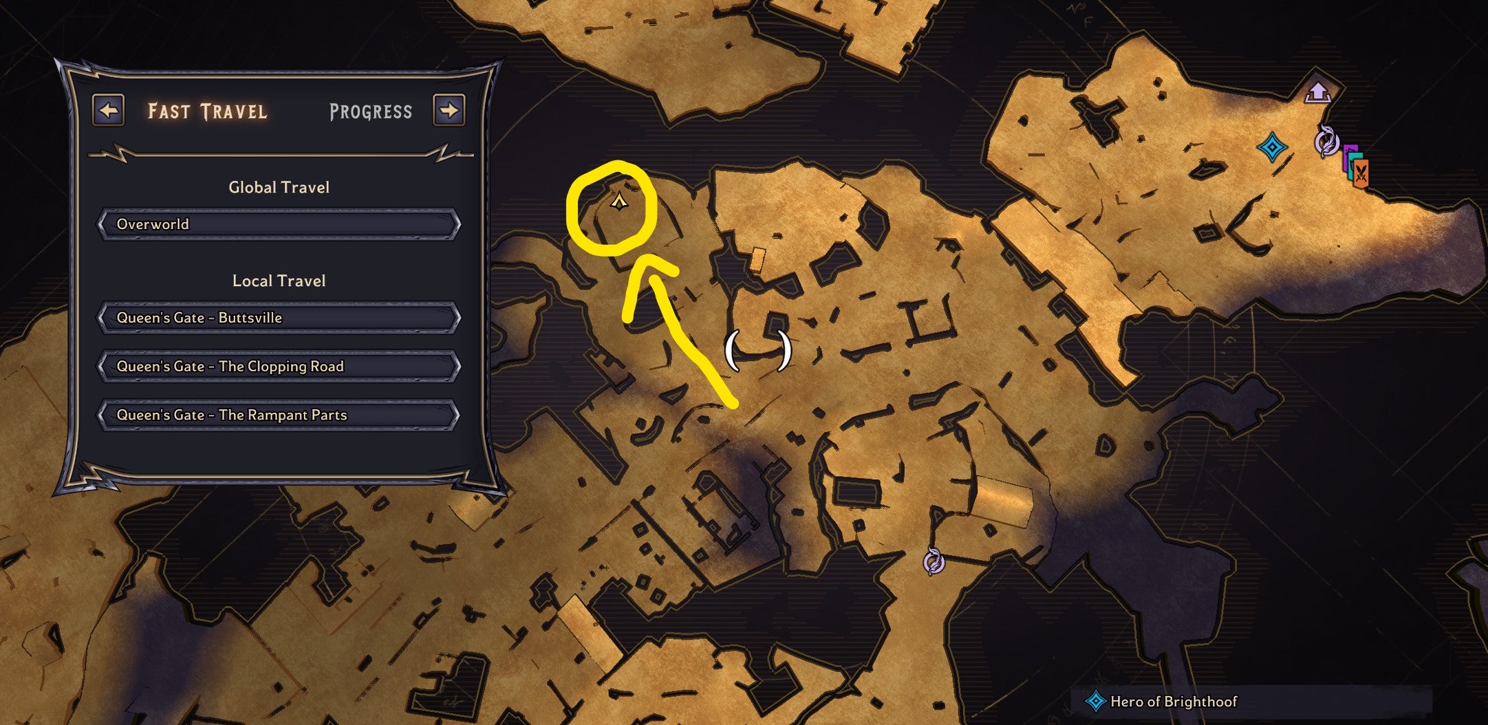 Tiny Tina s Wonderlands Lucky Dice Locations in Queen s Gate  Brighthoof and beyond - 67