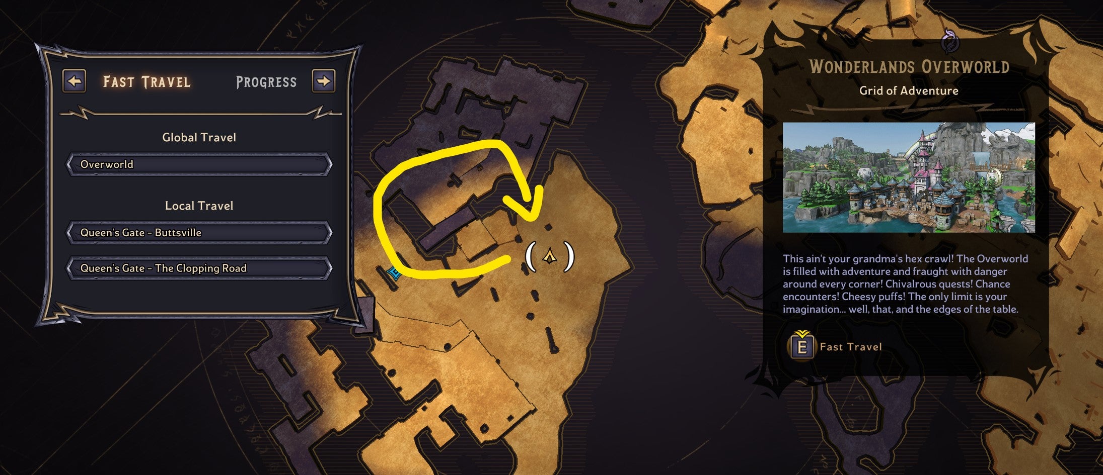Tiny Tina s Wonderlands Lucky Dice Locations in Queen s Gate  Brighthoof and beyond - 16