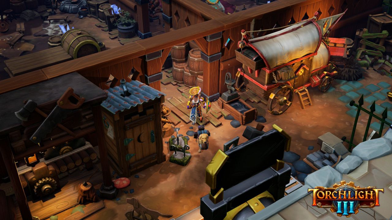 You can build and customize forts in Torchlight 3 - 96