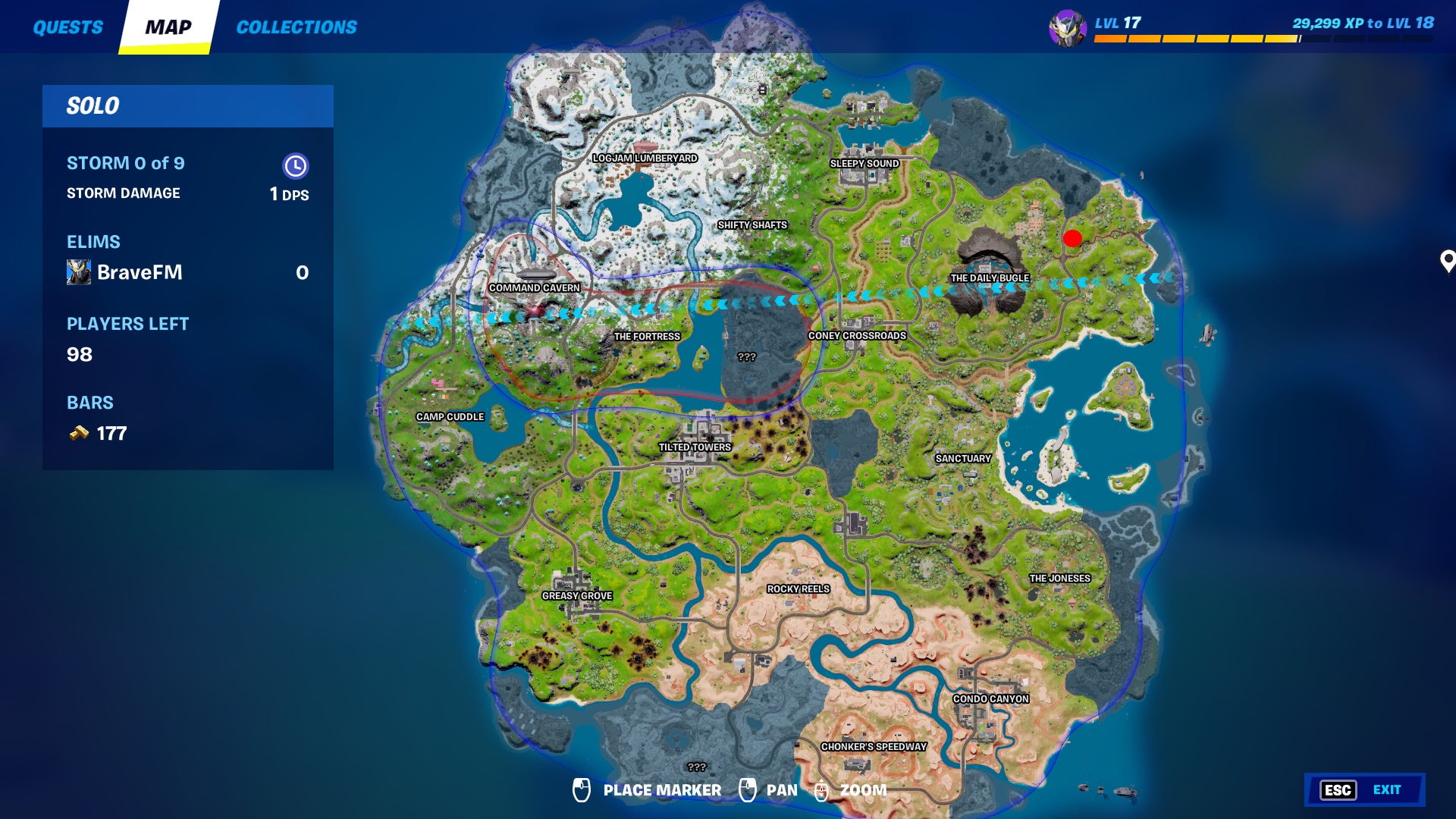 Fortnite Omega Knight quests   All Omega Knight token locations - 72