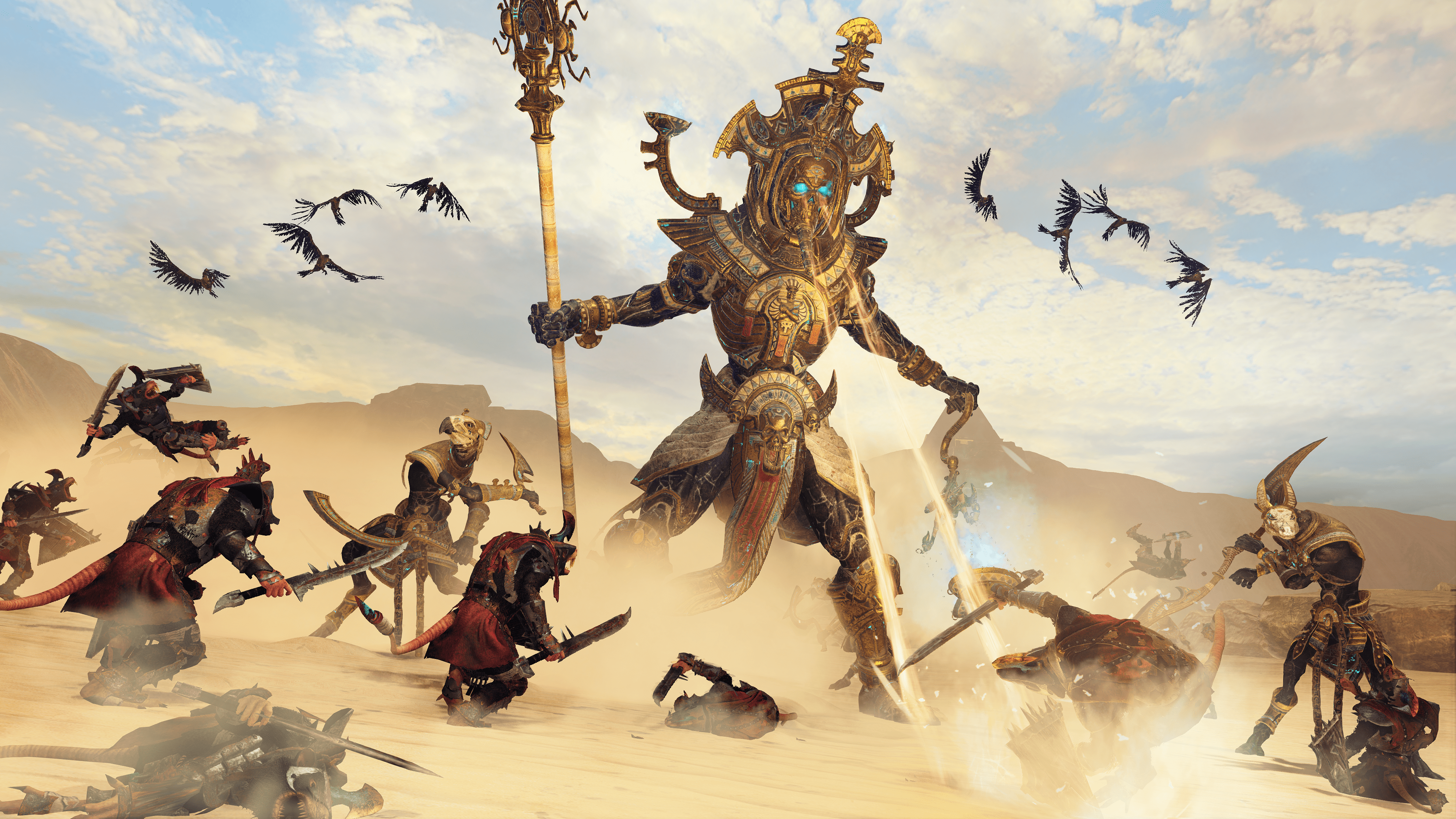 Image for Total War: Warhammer 2 takes you into the Tomb Kings' lair - then kills most of your army - in this new DLC trailer