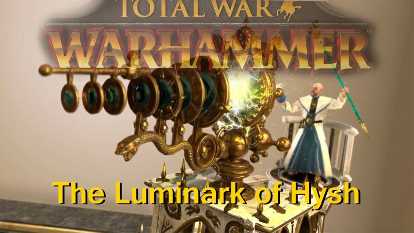 Image for The Luminark of Hysh is one of Total War: Warhammer's more unique units
