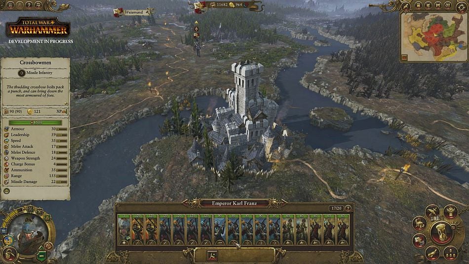 Image for Total War: Warhammer gameplay video gives you a look at the Empire Campaign