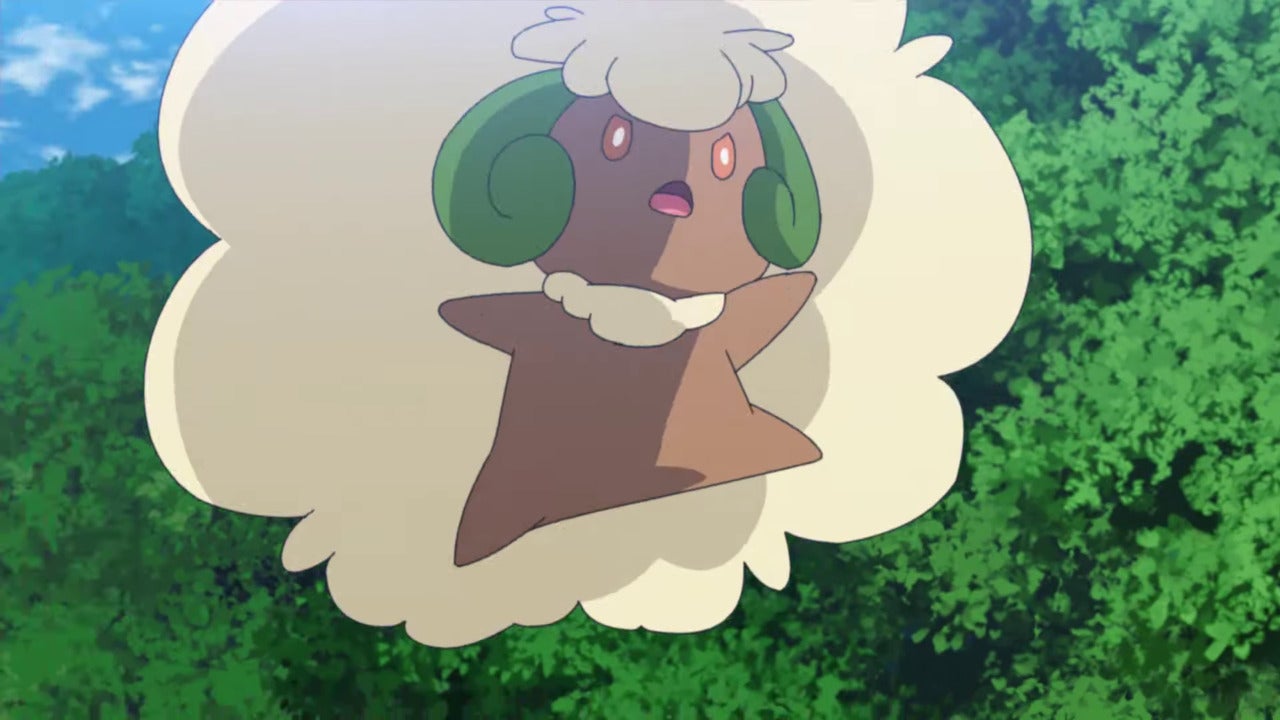Image for Here’s an exclusive look at Whimsicott VSTAR, a new card from the Brilliant Stars Pokemon TCG expansion