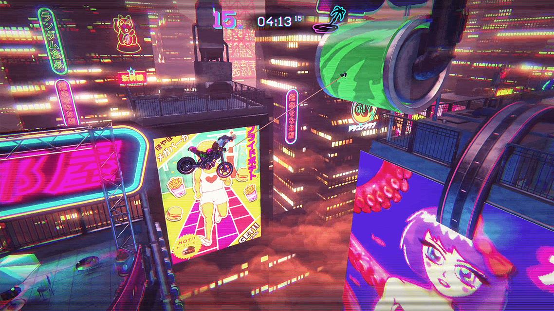 Image for Ace the Trials of the Blood Dragon demo on PC, get the game for free