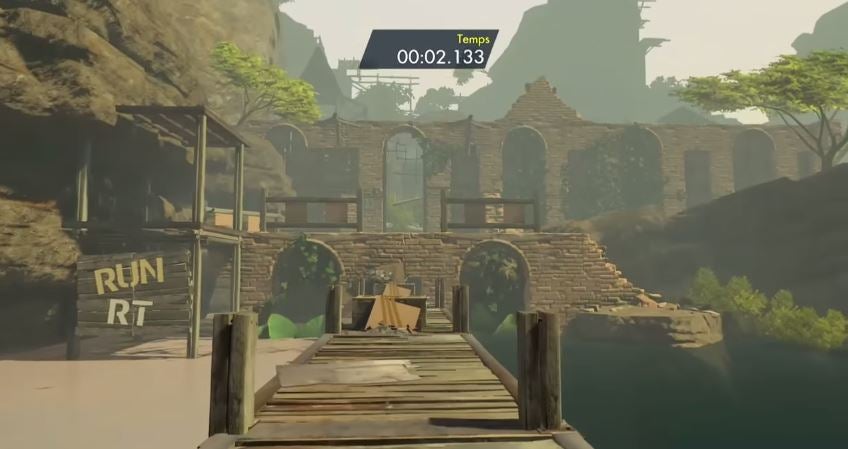 Image for Trials Fusion is not a first-person parkour game, but with this track it can be 