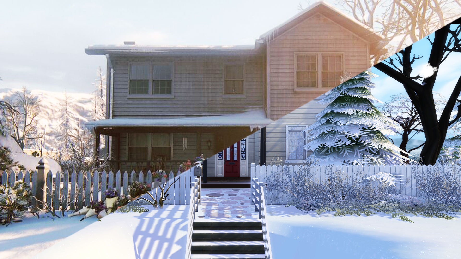 Image for Watch as we build Joel's house from The Last Of Us 2 in The Sims 4