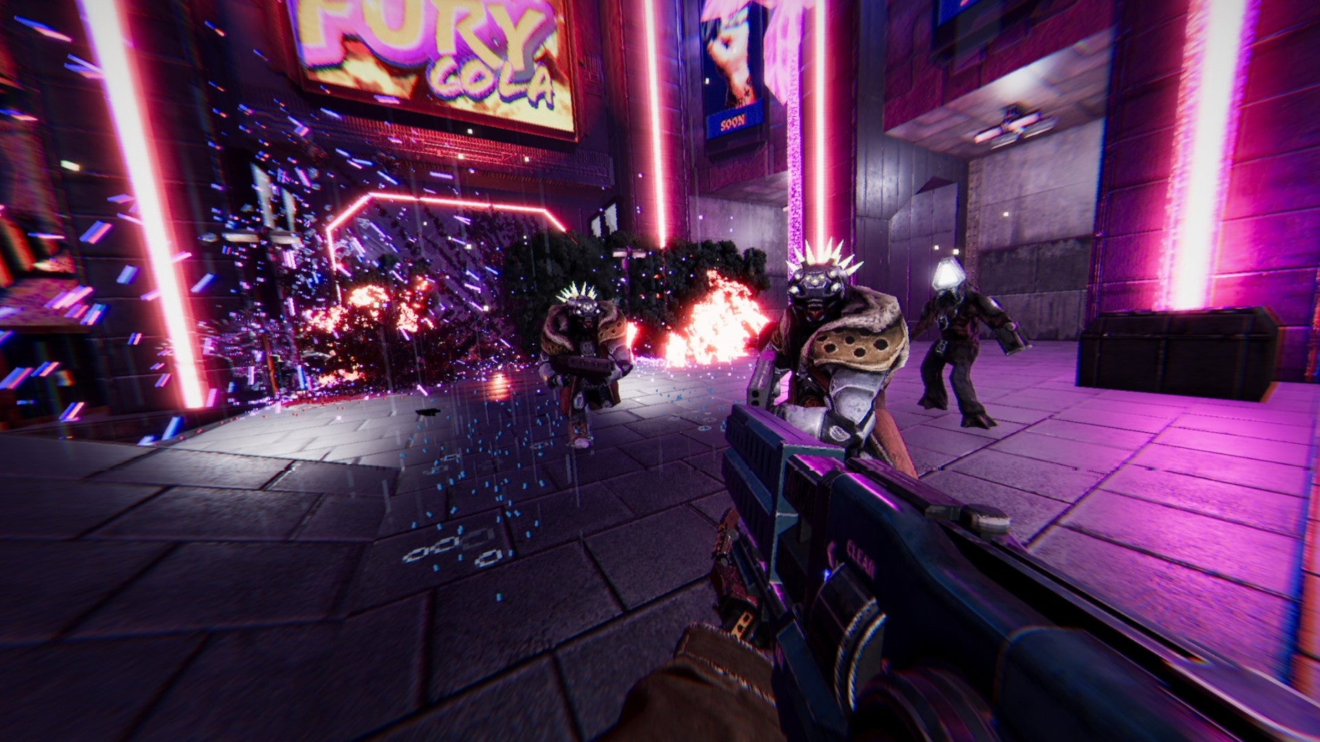 Turbo Overkill is a unique FPS where you have a chainsaw for a leg - 7