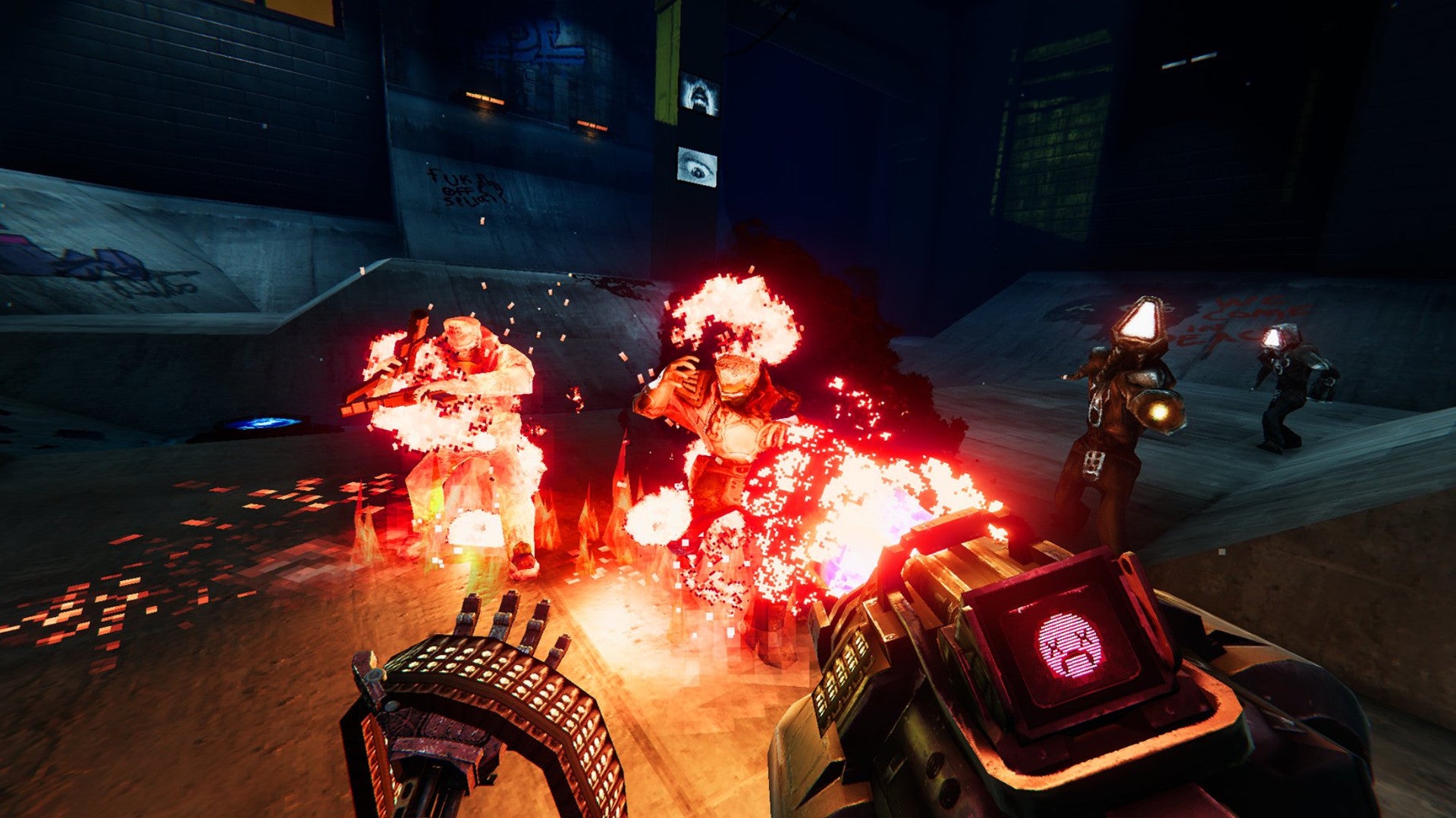 Turbo Overkill is a unique FPS where you have a chainsaw for a leg - 81