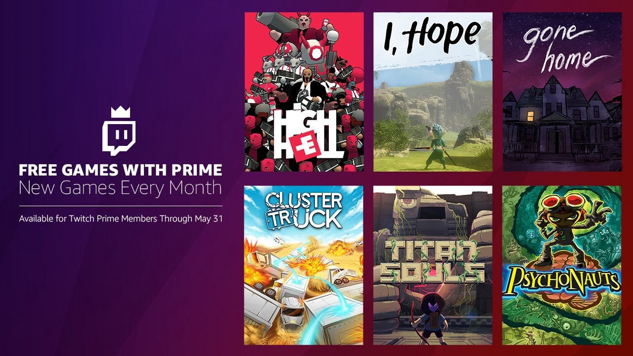 Image for Twitch Prime free games for May: Clustertruck, Gone Home, Psychonauts, more