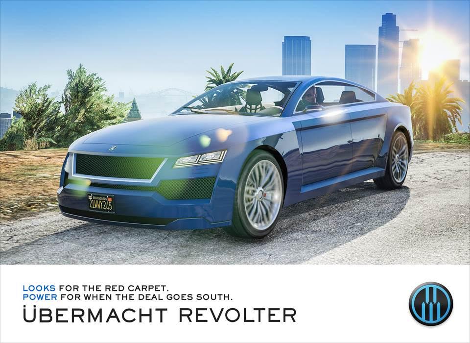 Image for GTA Online: expensive sports car Revolter now available with fitted machine guns, but...