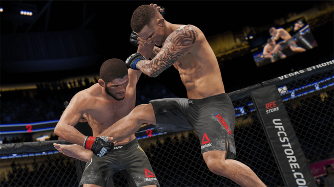 Image for UFC 4 is “either one or two frames more responsive than” previous games