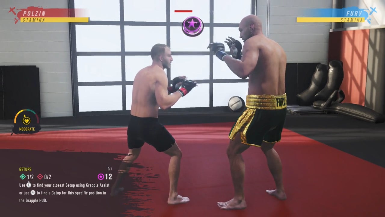 Image for UFC 4 bug turns fighter into a giant