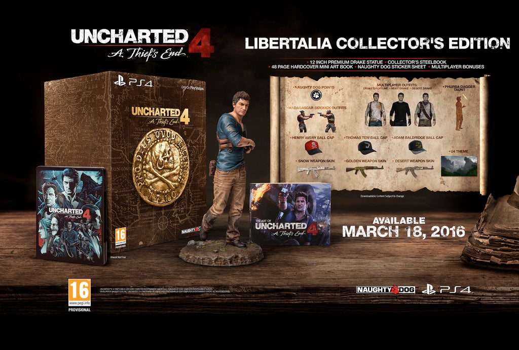 munching Betsy Trotwood Skole lærer Uncharted 4 is coming to PS4 on March 18 with two fancy editions to choose  from | VG247