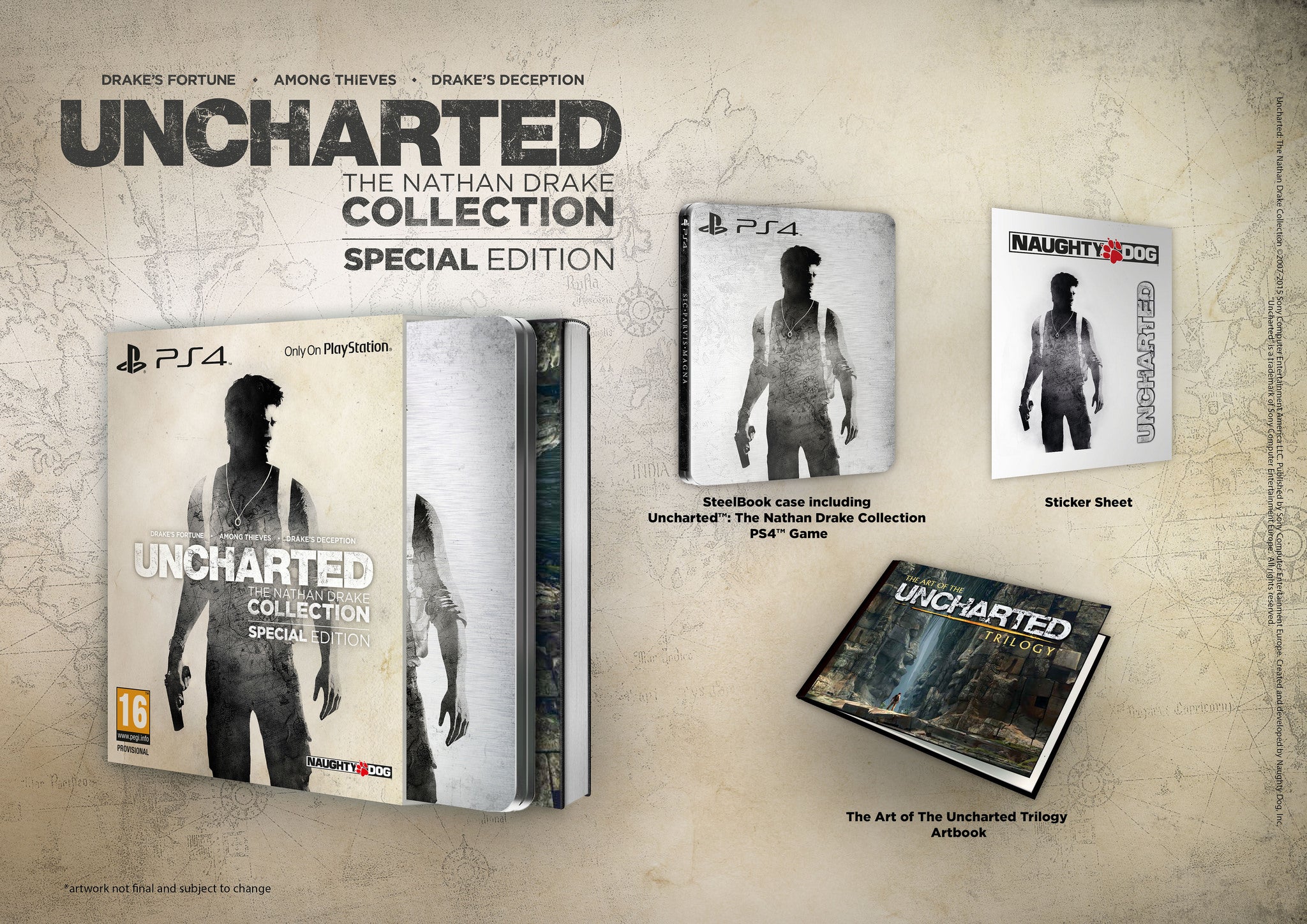 Image for Uncharted: The Nathan Drake Collection Special Edition announced for Europe