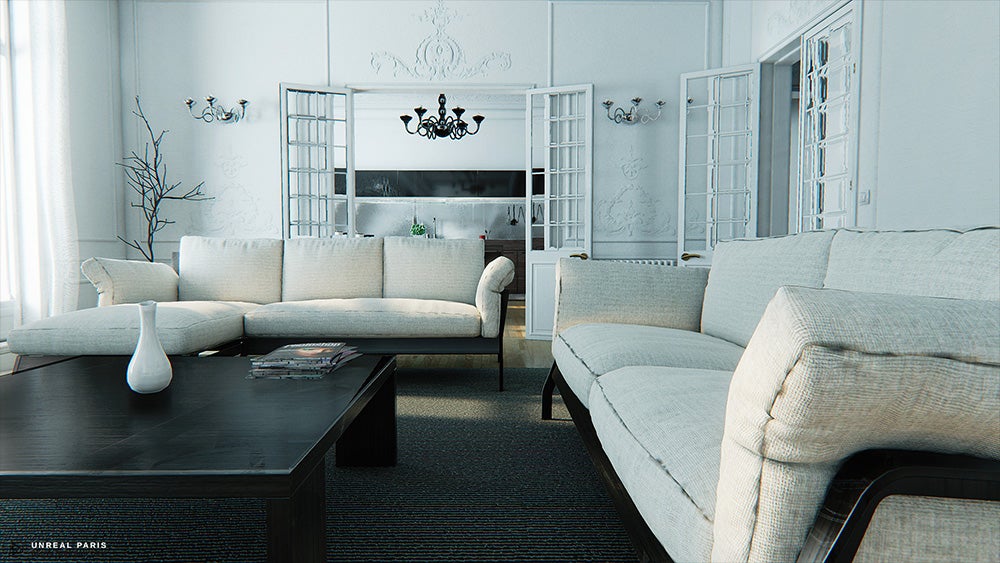 Image for This video of a Paris flat looks the real deal, but it's all Unreal Engine 4