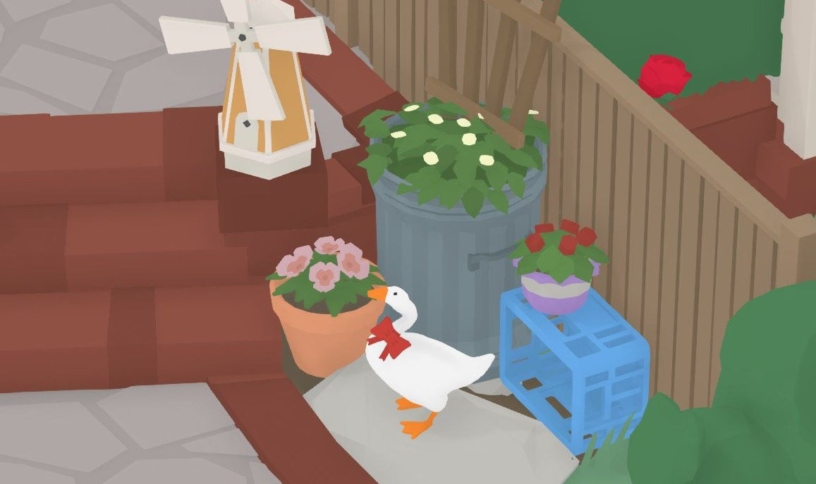Image for Untitled Goose Game waddles home with GDC Award for Game of the Year
