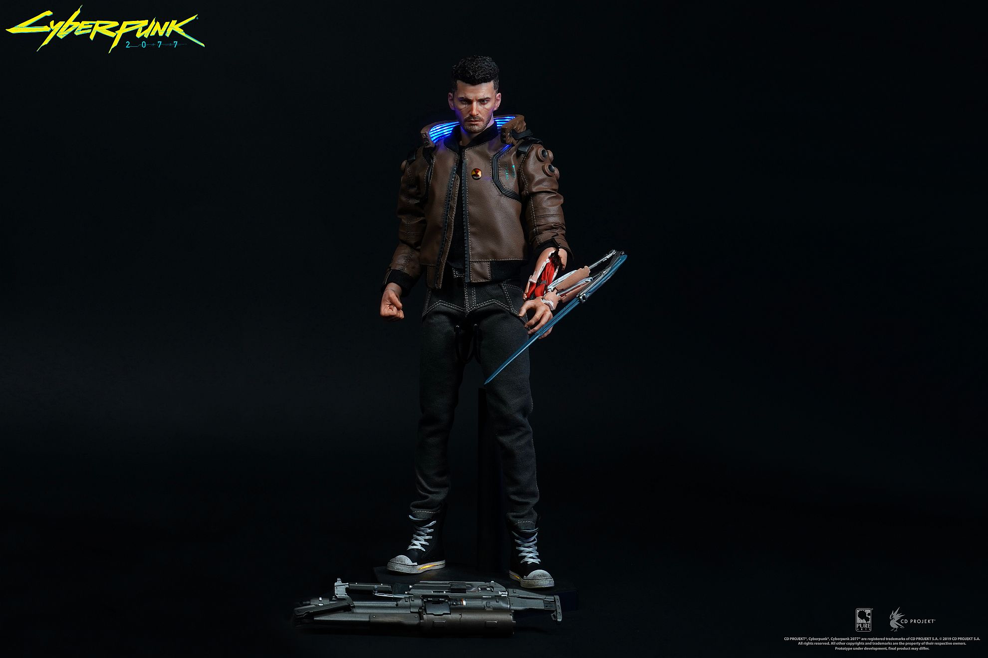 Own a version of V from Cyberpunk 2077 in action figure form - 78