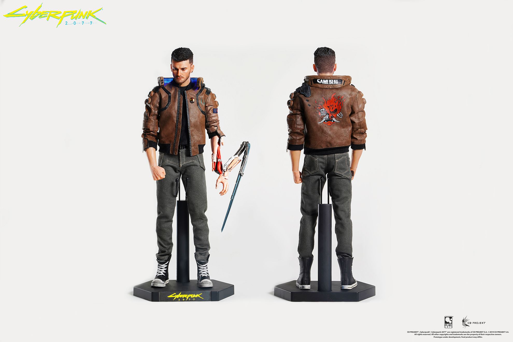 Own a version of V from Cyberpunk 2077 in action figure form - 68