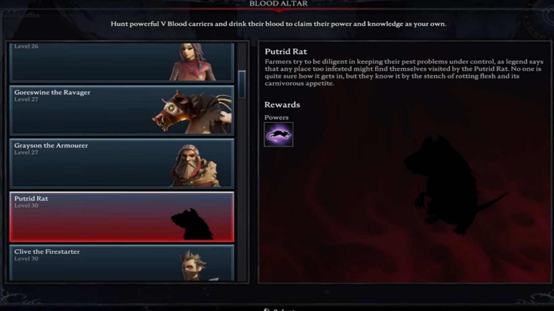 Where to find the Putrid Rat in V Rising - 83