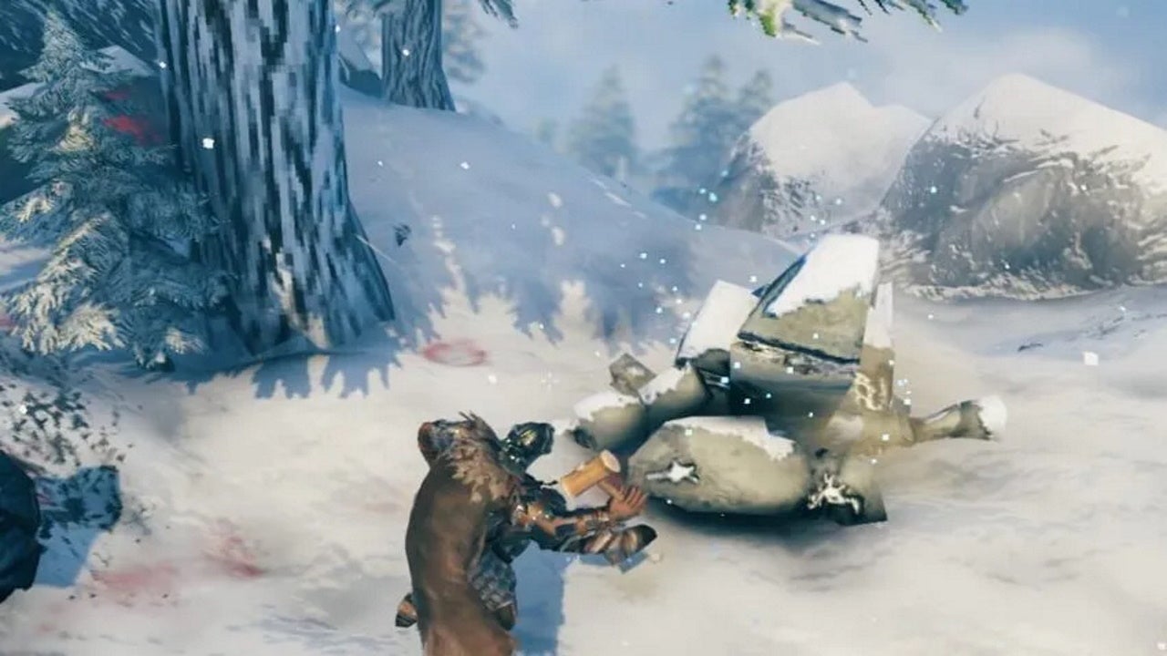 Image for Valheim Crystal Battleaxe and how to get crystal shards