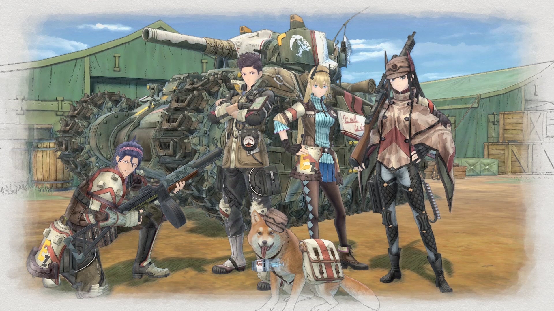 Image for Valkyria Chronicles 4: a bug from the first game's development inspired a class in this game