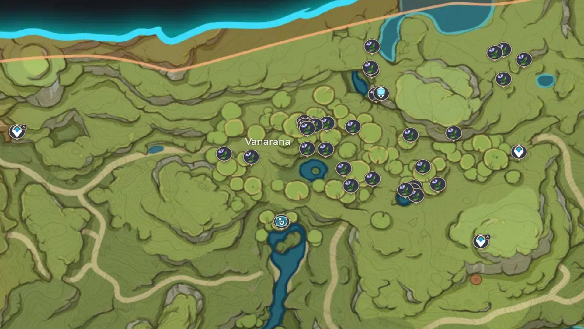 Genshin Impact all Padisarah locations and Padisarah farming tips - 59
