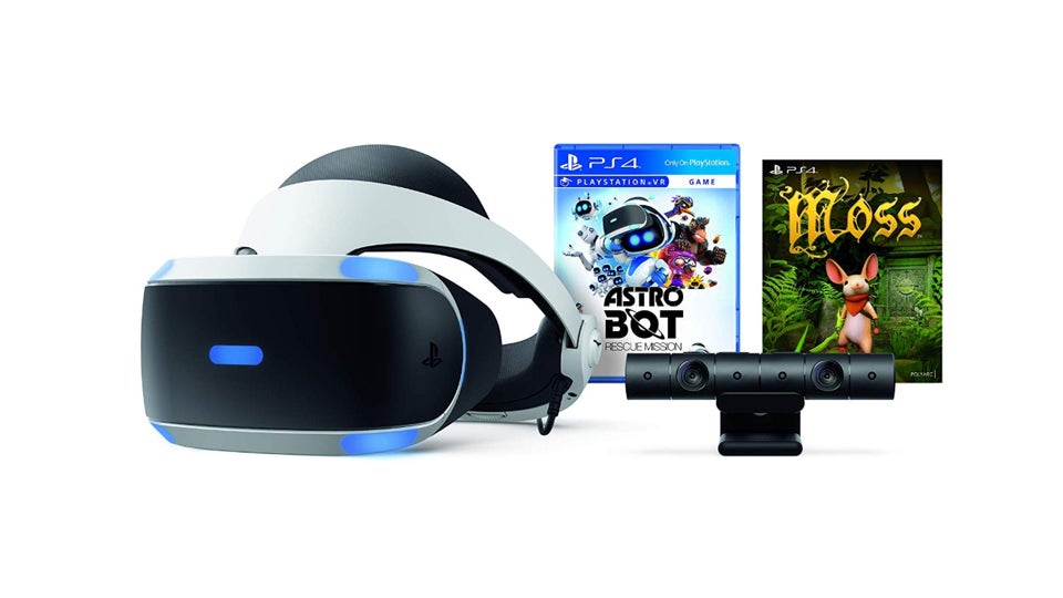 Image for Get a PlayStation VR with two games for just over $200