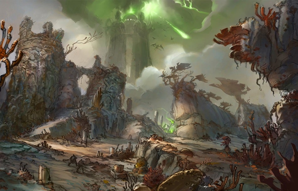 Image for World of Warcraft: Legion - Mythic+ challenges, Demon Hunter class, Emerald nightmare raid, Artifact weapons and more changes
