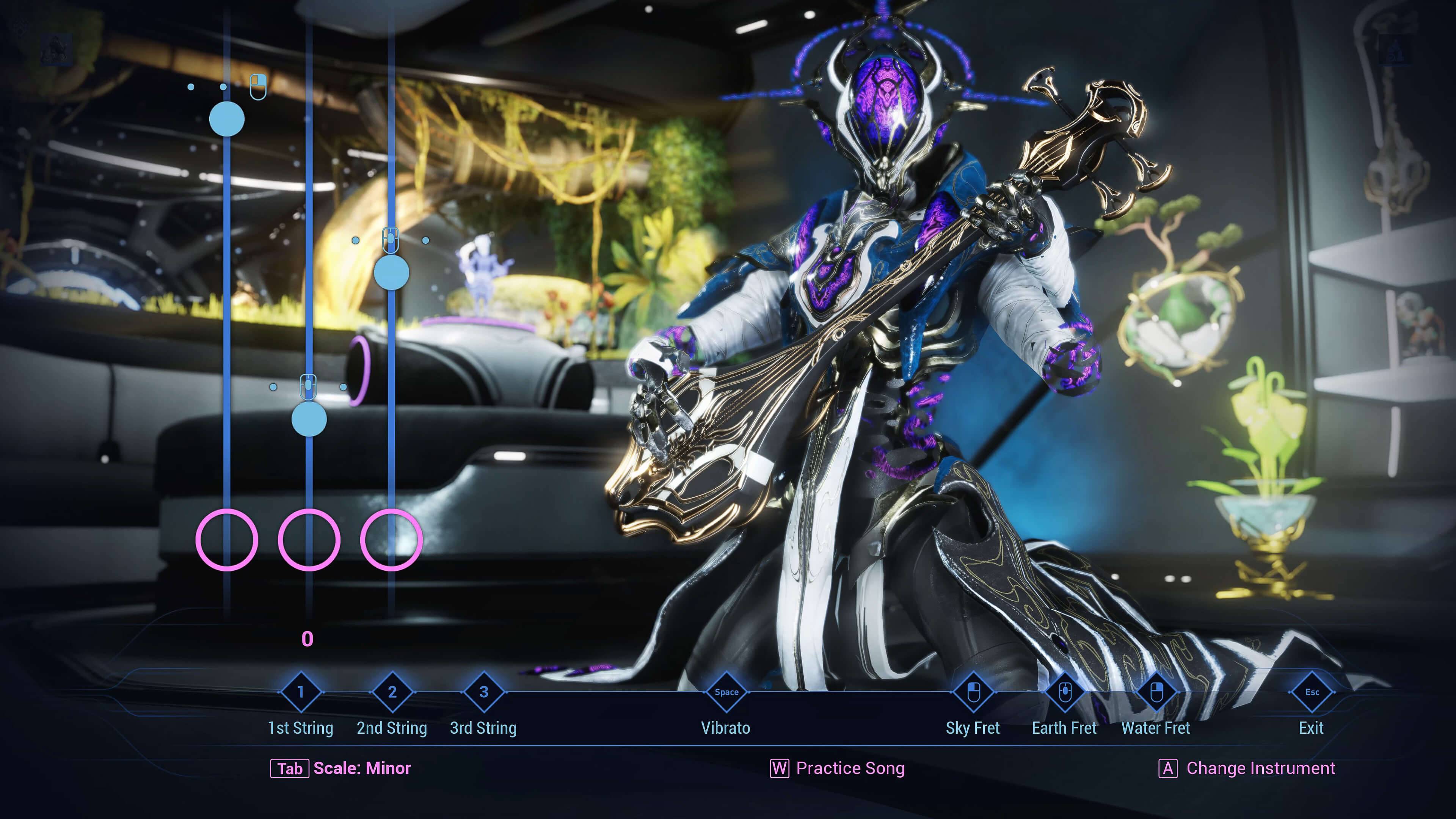 Image for Warframe's Saint of Altra update adds an ultra-fast suit and, uh, a guitar minigame