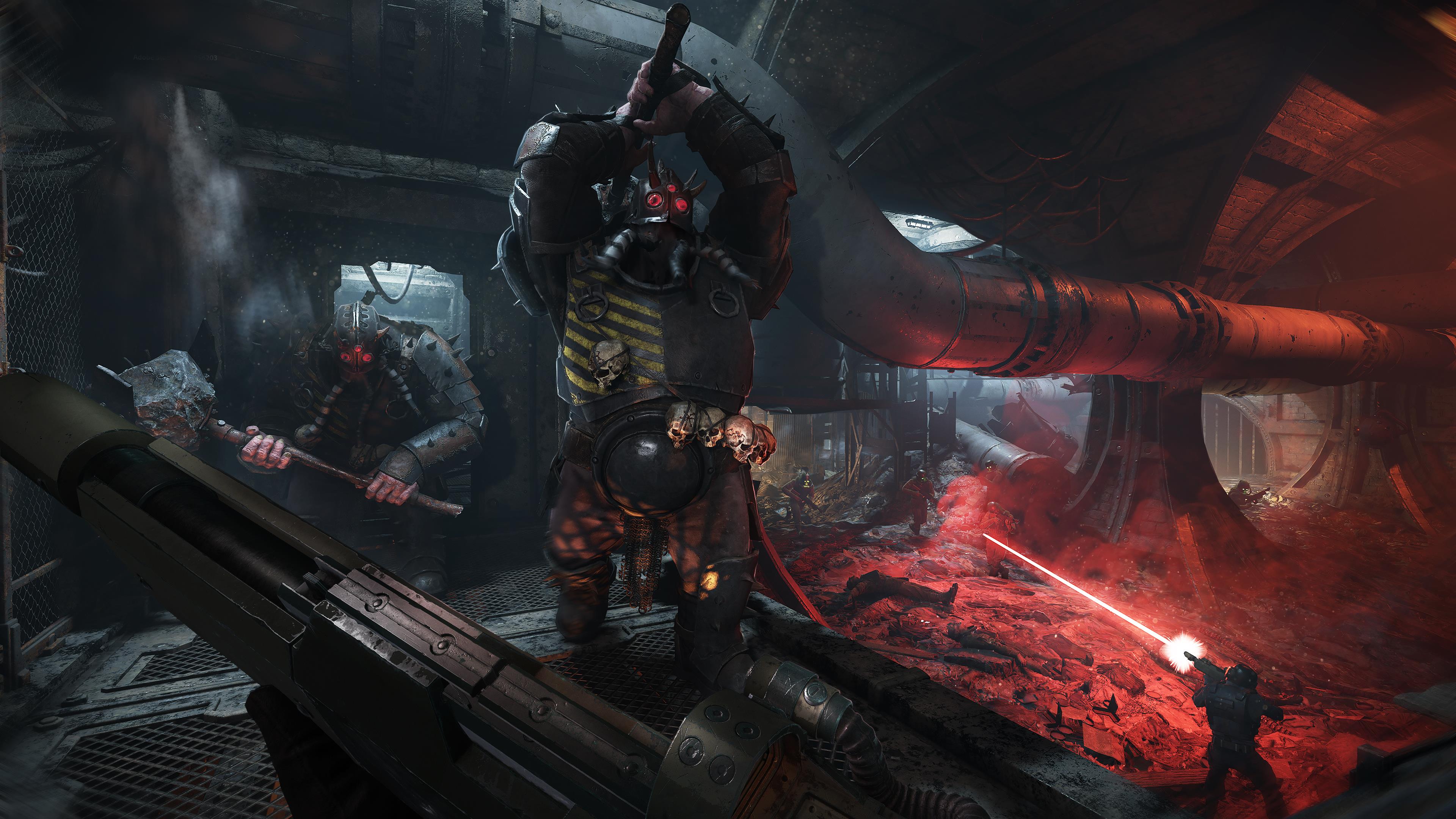 Image for Warhammer 40,000: Darktide trailer has little respect for the scum saving the world