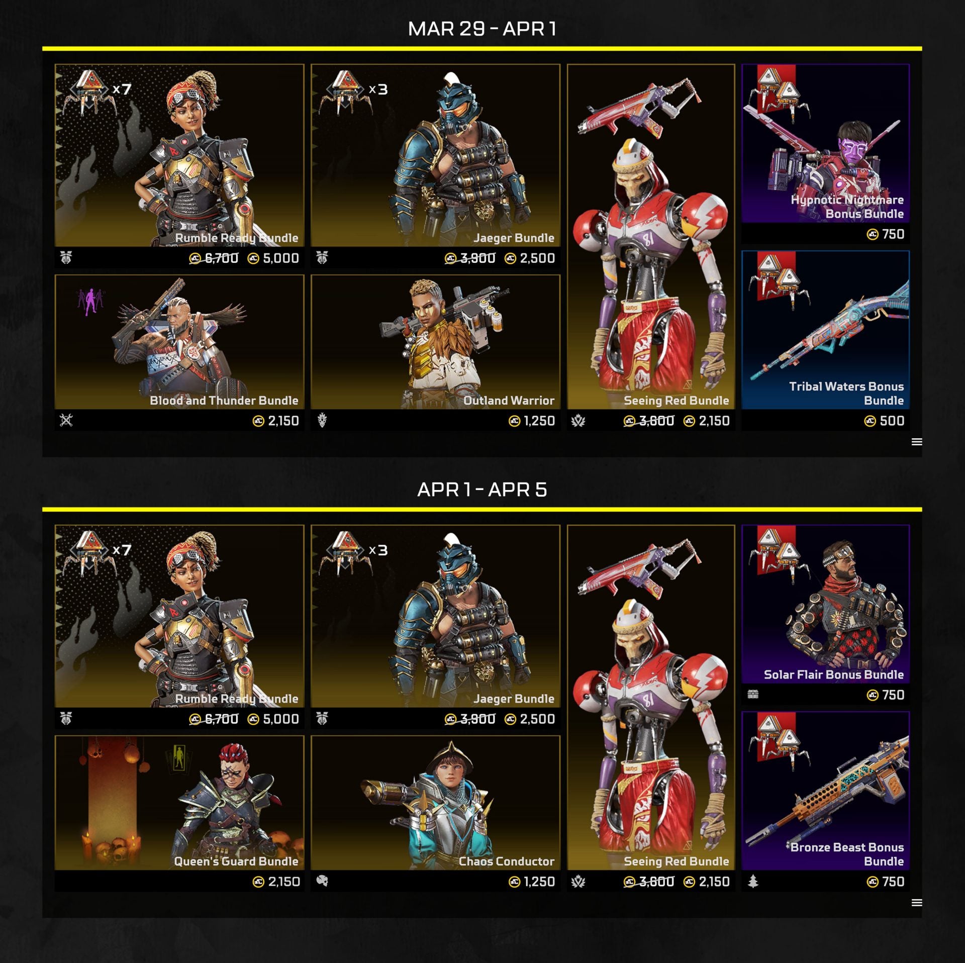 Apex Legends  9v9 Control Mode returns with the Warriors Collection Event - 7