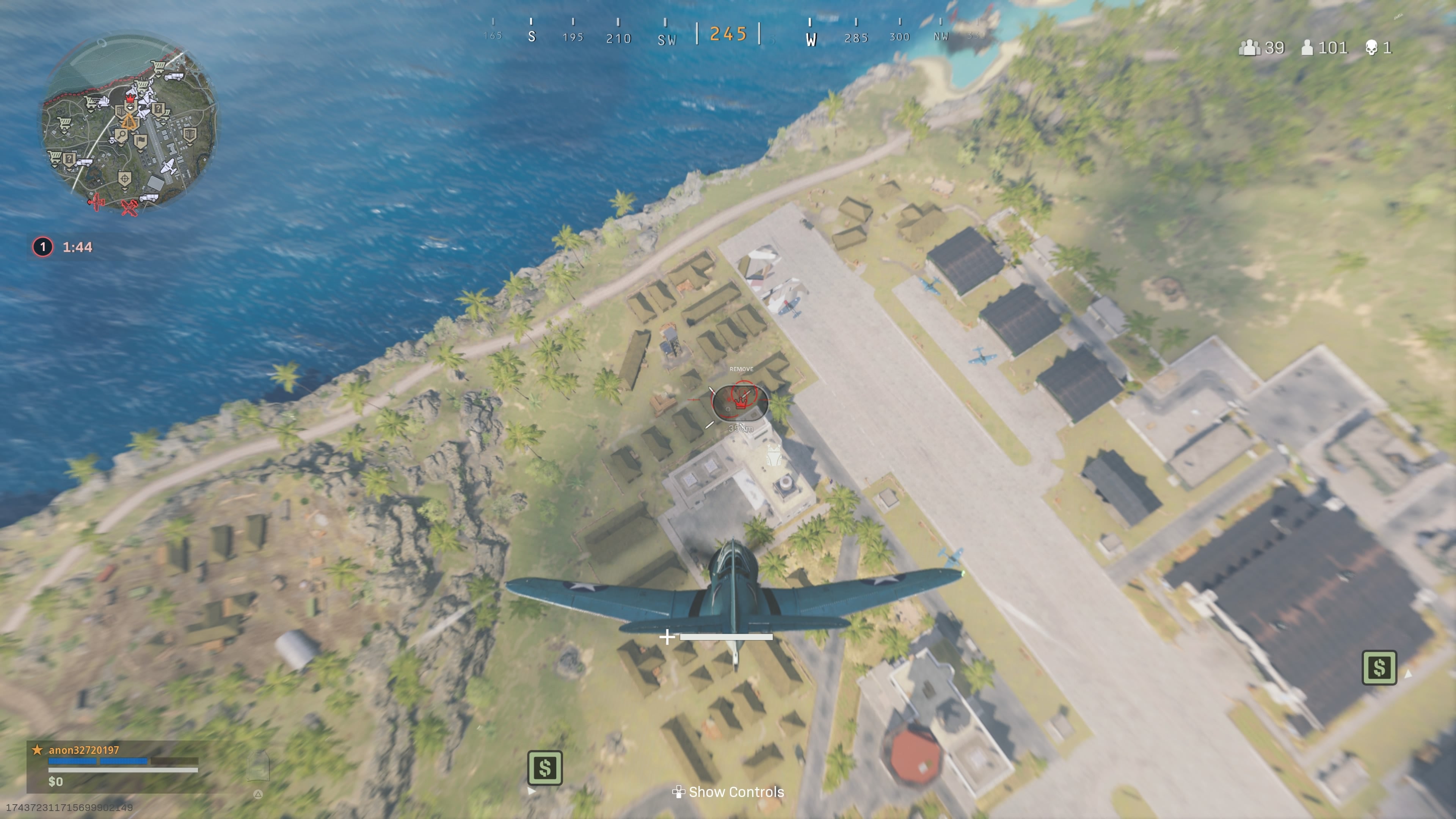 How to fly the fighter plane like a pro in Warzone Pacific - 42